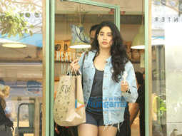 Janhvi Kapoor snapped at The Kitchen Garden