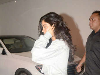 Janhvi Kapoor spotted at Manish Malhotra’s house in Bandra