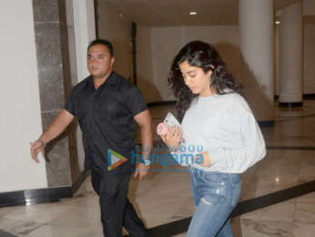 Janhvi Kapoor spotted at Manish Malhotra’s house in Bandra