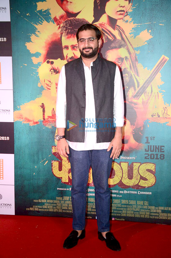 jimmy sheirgill kay kay menon and others grace the trailer launch of the film famous 1