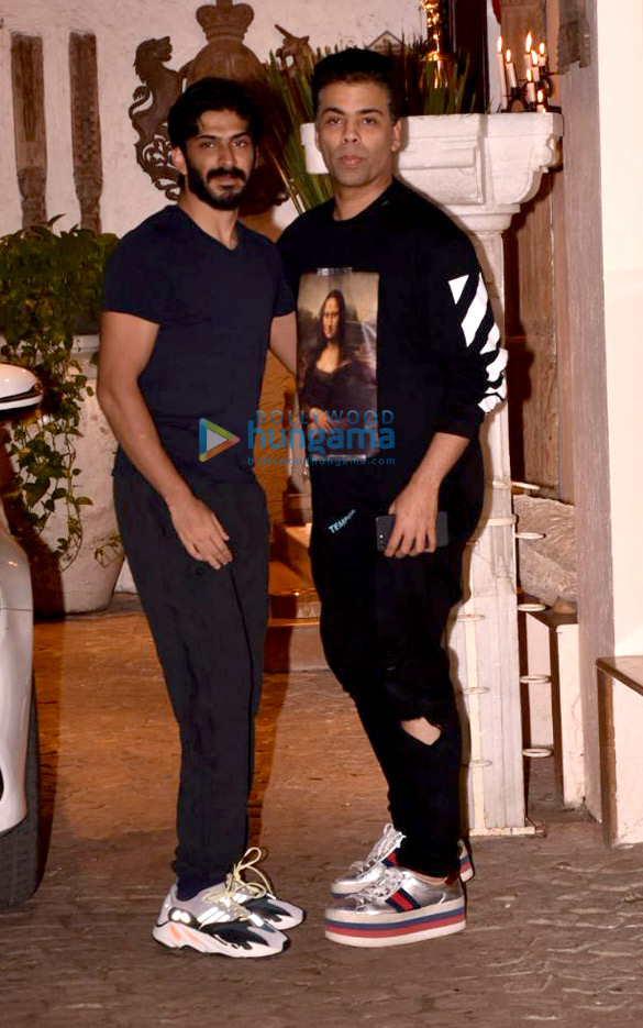 Karan Johar, Sanjay Kapoor and others snapped at a party at Sonam Kapoor’s house