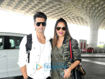 Karan Singh Grover, Bipasha Basu and Kartik Aaryan snapped at the airport