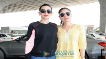 Kareena Kapoor Khan, Karisma Kapoor, Sonam Kapoor, Fatima Sana Shaikh and Gauahar Khan snapped at the airport