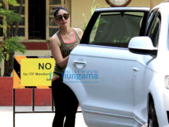 Kareena Kapoor Khan, Kunal Khemu and Amrita Arora spotted at the gym in Bandra
