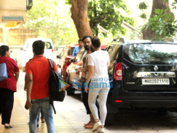 Kareena Kapoor Khan, Saif Ali Khan and Taimur spotted at play school