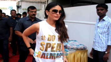 Kareena Kapoor Khan and Madhuri Dixit snapped at Mehboob Studio