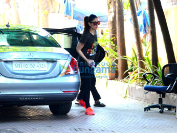 Kareena Kapoor Khan snapped post her gym session in Bandra