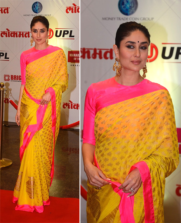 When Kareena Kapoor Khan and her bright yellow-pink Masaba saree outshined the morning sun