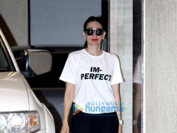 Kareena Kapoor Khan and Karisma Kapoor snapped with Taimur Ali Khan in Bandra