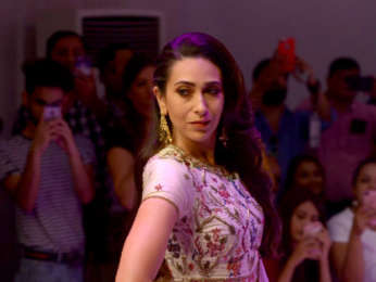 Karisma Kapoor walks the ramp for designer Priya Rout at the Asian Designer Week in New Delhi