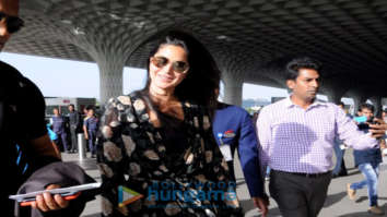 Katrina Kaif snapped at the airport while heading to Delhi
