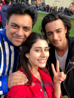 On The Sets Of The Movie Loveratri