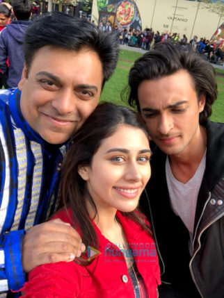On The Sets Of The Movie Loveratri