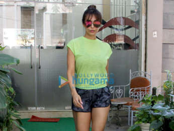 Malaika Arora and Amrita Arora spotted at Muah salon in Khar