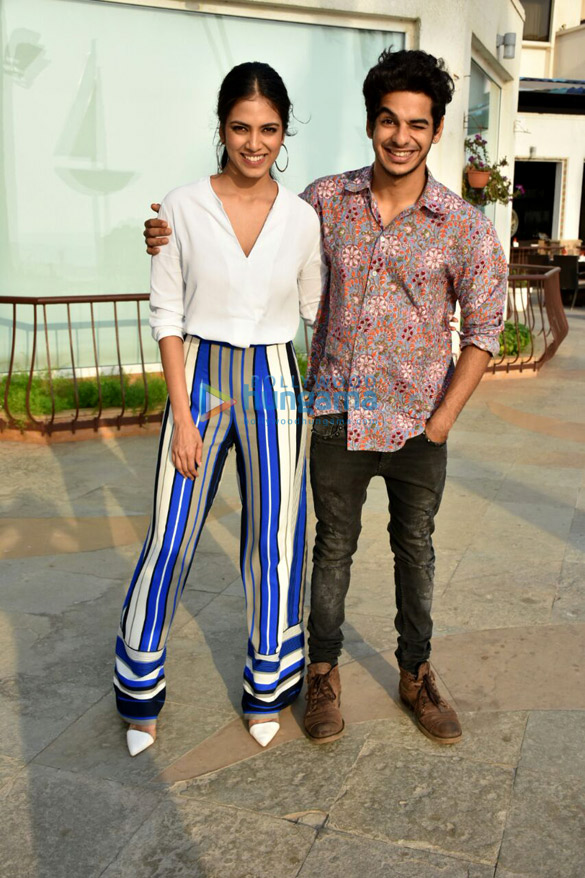 malavika mohanan and ishaan khatter promote their film beyond the clouds 2
