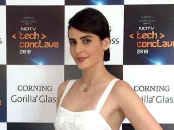 Mandana Karimi graces the NDTV Tech Conclave 2018