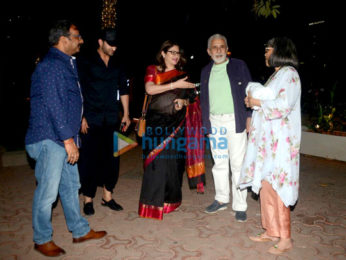 Naseeruddin Shah snapped with wife at BKC