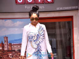 Neha Bhasin snapped in the city