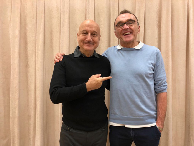 PHOTO ALERT Anupam Kher meets Slumdog Millionaire director Danny Boyle in New York