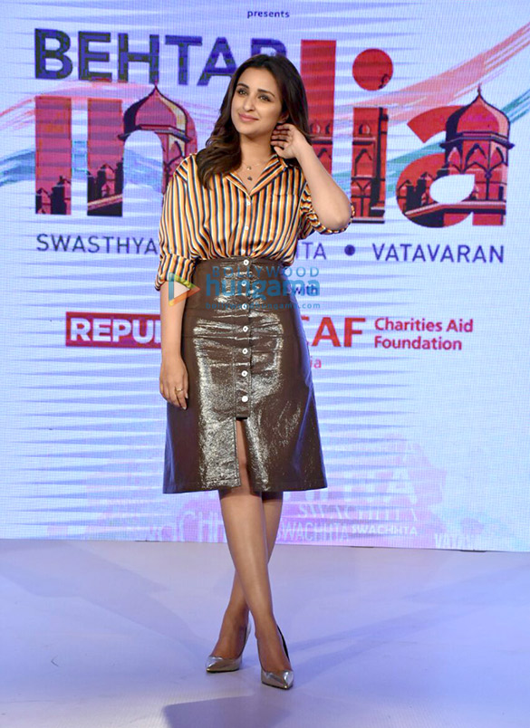parineeti chopra attends the second edition of behtar india 2