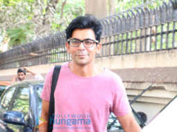 Sunil Grover and Preeti Simoes snapped in Juhu
