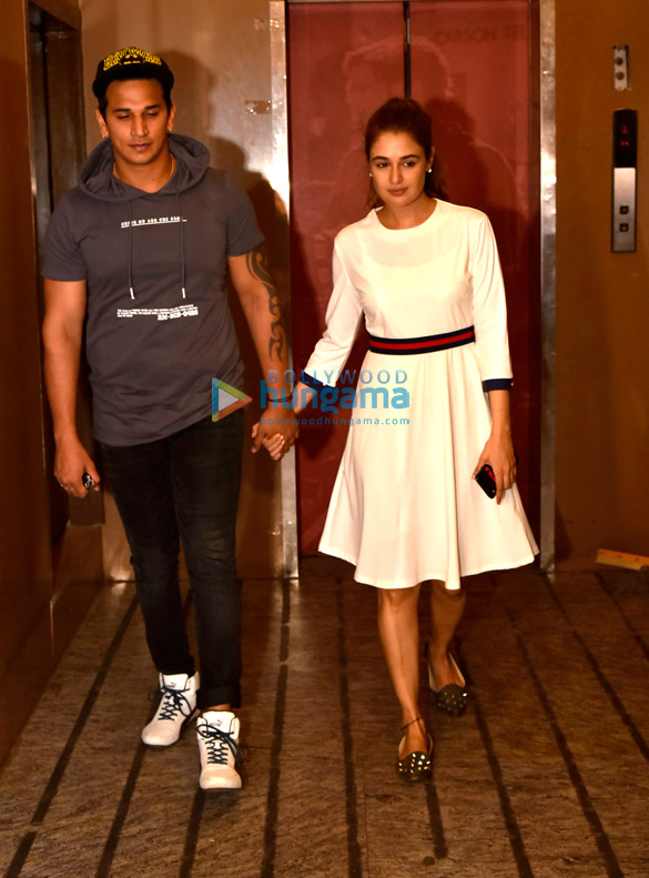 Prince Narula and Yuvika Chaudhary snapped at PVR, Juhu