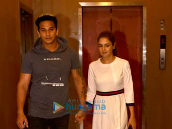 Prince Narula and Yuvika Chaudhary snapped at PVR, Juhu