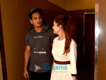 Prince Narula and Yuvika Chaudhary snapped at PVR, Juhu