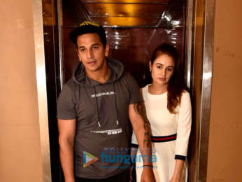 Prince Narula and Yuvika Chaudhary snapped at PVR, Juhu