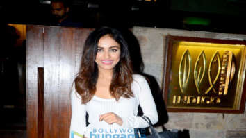 Priya Banerjee snapped at Indigo in Bandra