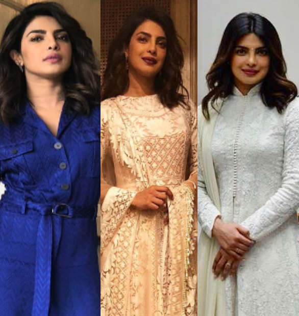 Priyanka Chopra flits styles on her short India trip