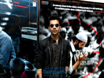 Rajkummar Rao snapped promoting his film Omerta