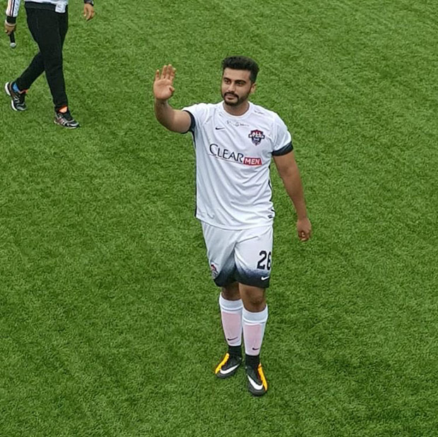 Ranbir Kapoor, Abhishek Bachchan and Arjun Kapoor play charity football; break into 'Kala Chashma' dance in Singapore