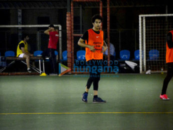 Ranbir Kapoor, Abhishek Bachchan, Ishaan Khatter and others snpped during a soccer match