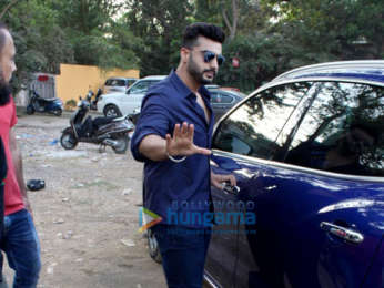 Ranbir Kapoor, Arjun Kapoor and Bunty Walia spotted in Andheri