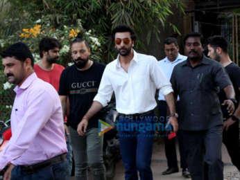 Ranbir Kapoor, Arjun Kapoor and Bunty Walia spotted in Andheri