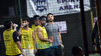 Ranbir Kapoor and Arjun Kapoor snapped at soccer practice in Juhu