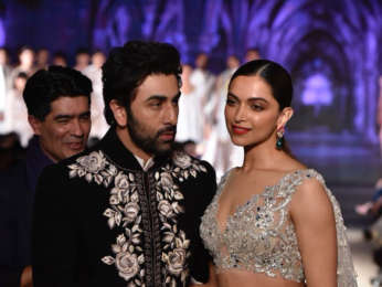 Ranbir Kapoor and Deepika Padukone walk the ramp for Mijwan