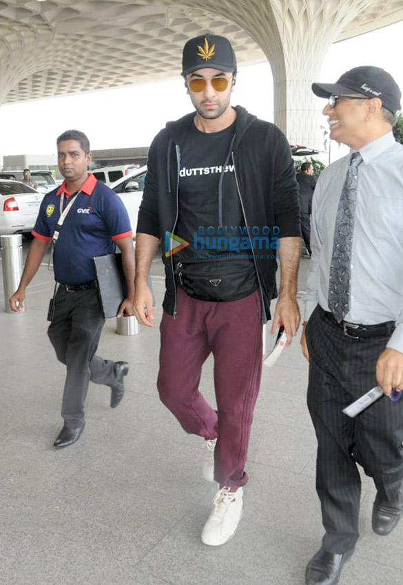 Ranbir Kapoor, Mallika Sherawat and others snapped at the airport