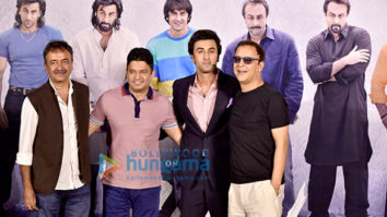 Ranbir Kapoor snapped arriving for the teaser launch of Sanju