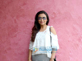 Rani Mukerji spotted at Yash Raj Studio in Andheri