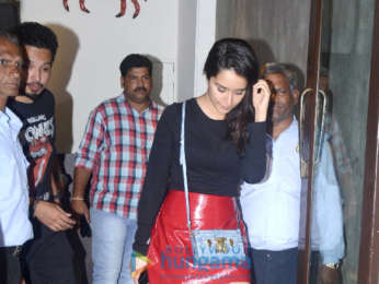 Ranveer Singh, Shraddha Kapoor and Mandana Karimi spotted at Bastian in Bandra