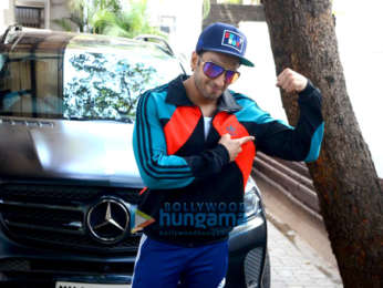 Ranveer Singh spotted at the physio rehab clinic in Bandra