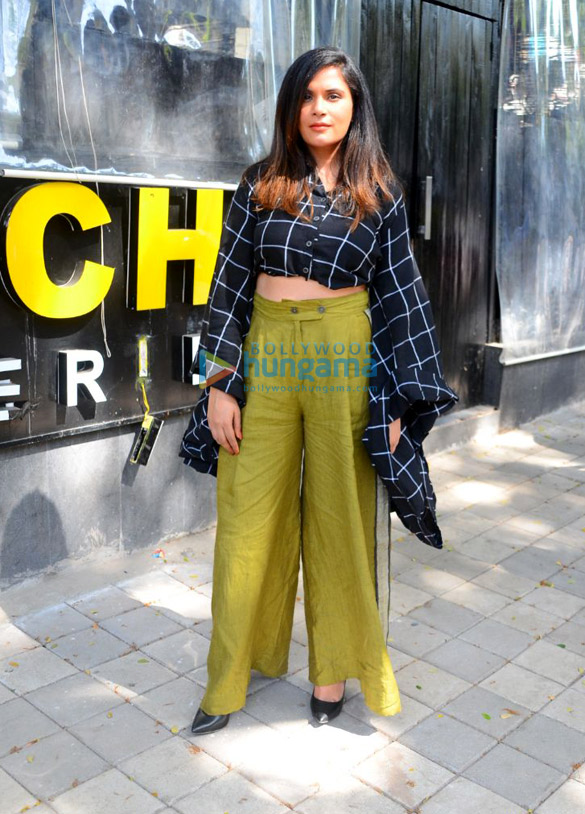Richa Chadda and Rahul Bhat promote their film Daas Dev in Bandra Richa Chadda and Rahul Bhat promote their film Daas Dev in Bandra