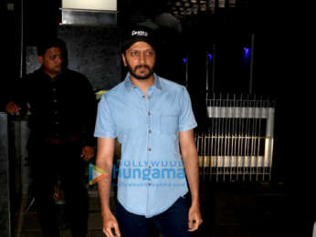 Riteish Deshmukh and Manyata Dutt snapped with their respective kids at Hakkasan