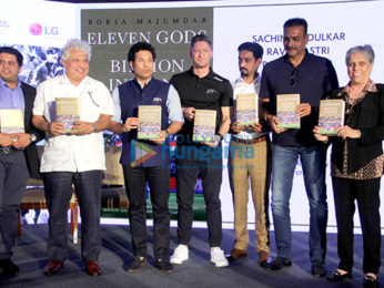 Sachin Tendulkar launches Boria Majumdar's book 'Eleven Gods and A Billion Indians'