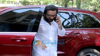 Saif Ali Khan snapped at Bandra
