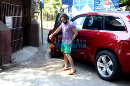 Saif Ali Khan spotted at dubbing studio in Bandra