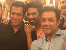 Salman Khan, Bobby Deol and other Race 3 stars come together for the birthday of Saqib Saleem [see pics and videos]