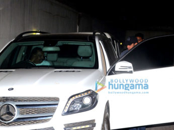 Salman Khan spotted at Tips office in Bandra